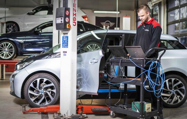 Onderhoud elektrische auto
