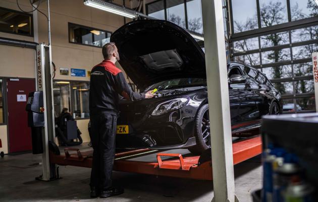 Onze garage