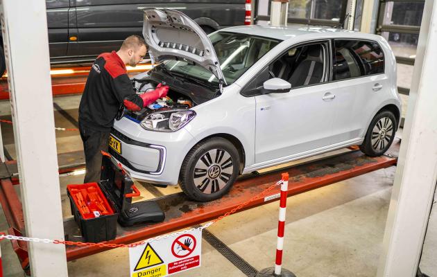 Onderhoud elektrische auto
