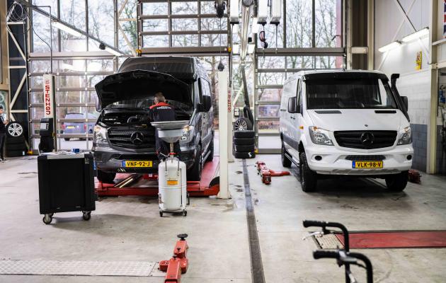 Onderhoud bedrijfswagens