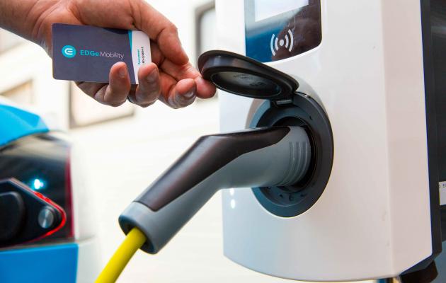 Oplaadpaal voor elektrische auto